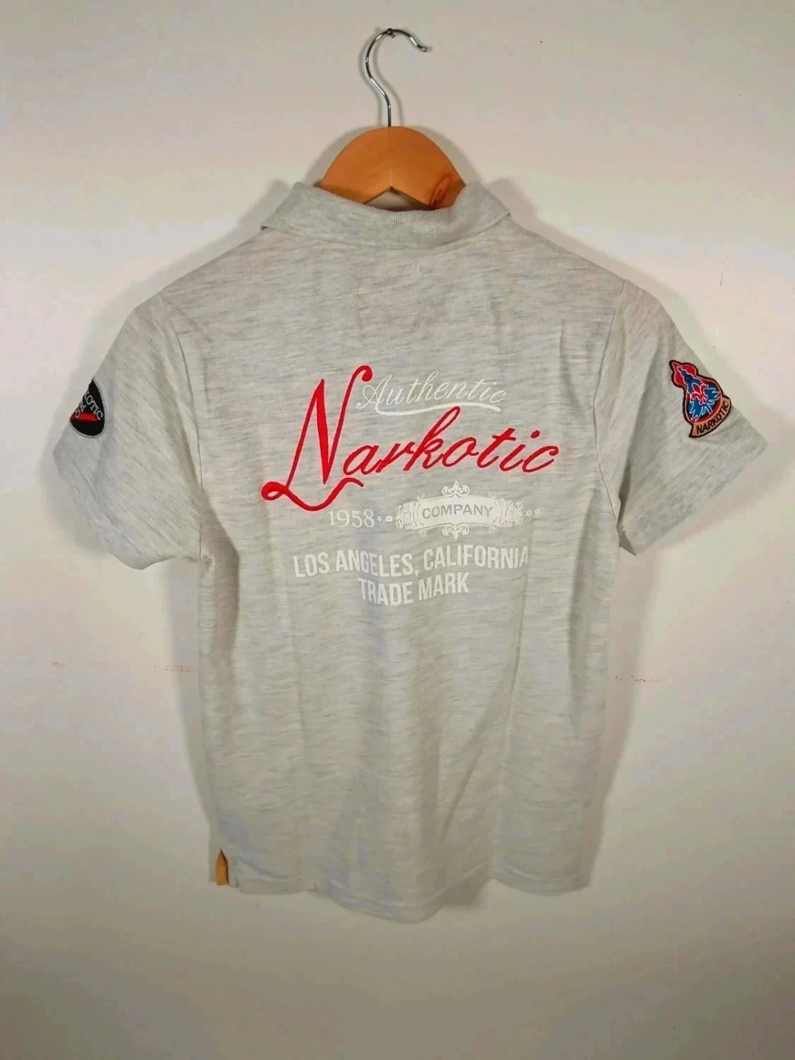 C2 grijs Narkotic S polo – photo 2
